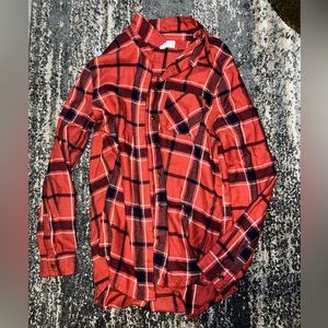 Orange flannel